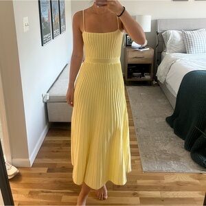 NWT Runaway Scout Yellow Knit Dress